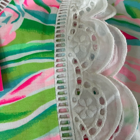 Lily Pulitzer Agee Dress, Croc My World, Size Large - Picture 3 of 8